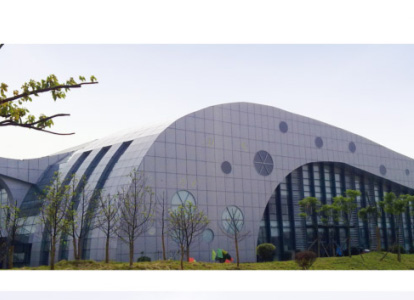 池州会议中心外景网架工程